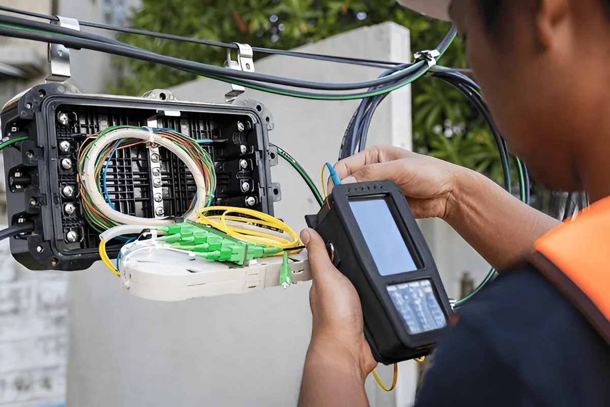 عملیات گسترش شبکه فیبر نوری (FTTH) در کلان‌شهر کرج شتاب گرفت