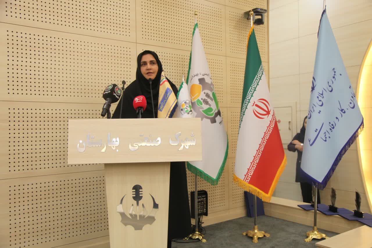 «پروانه رضایی بختیاری» معاون روابط کار وزارت تعاون، کار و رفاه اجتماعی